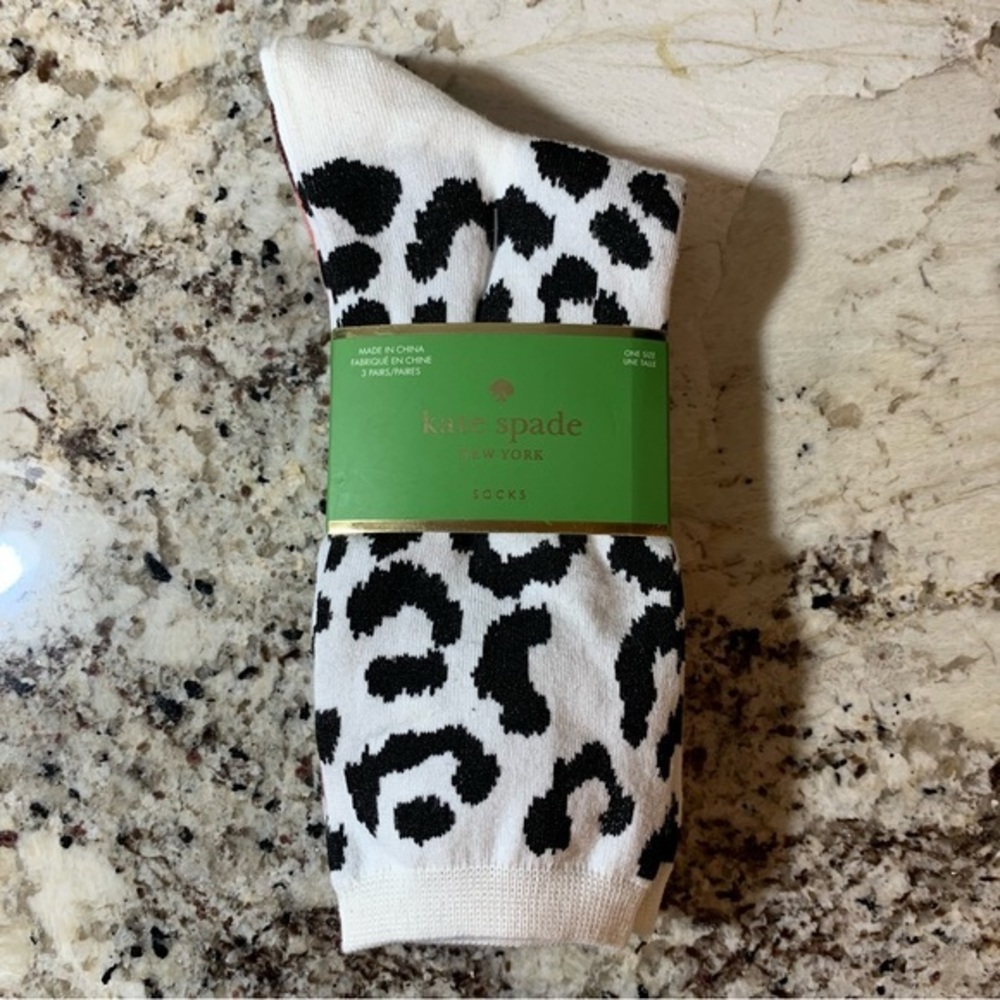 NWT KATE SPADE SOCKS (3 Pairs)